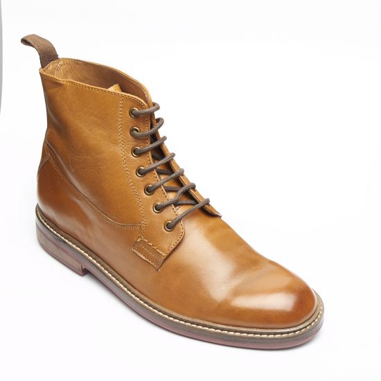 Mens Leathe Lace Up Ankle Boots