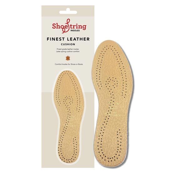 Leather Insoles | All Sizes available | Great Quality | Made in UK