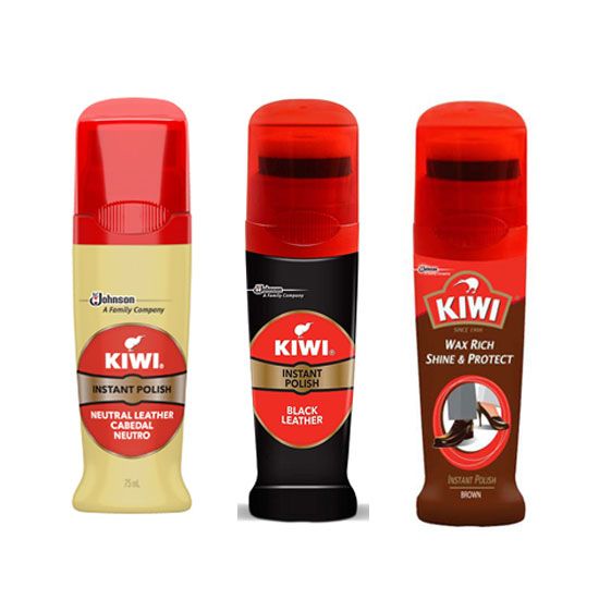 Kiwi Liquid Shoe Boot Shine & Protect Polish Rich Color Leather Care 75ml